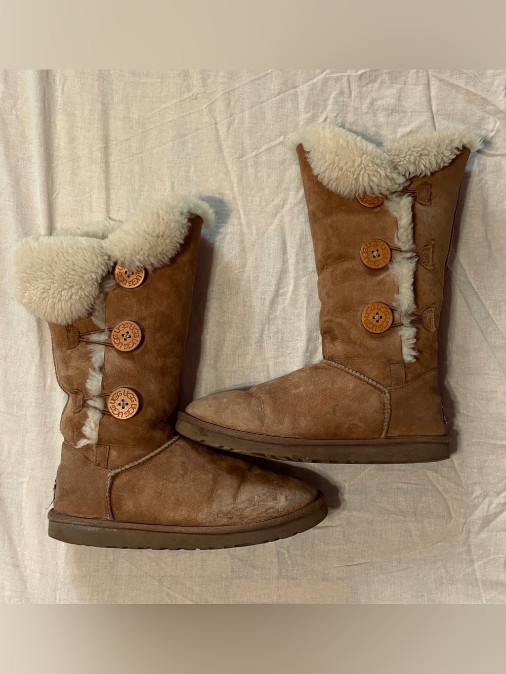 UGG Tall Button Boots Size 7🍂